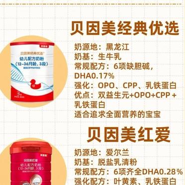 贝因美奶粉最新价格指南🍼